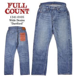 ե륫 1341-0105 DARTFORD WIDE DENIM ùȥե 磻ɥǥ˥ѥ  ѥ FULLCOUNT