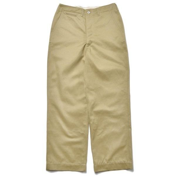 ザ リアルマッコイズ MP23102 TROUSERS, COTTON, KHAKI, 1941 ザ リアルマッコイズ MP23102 TROUSERS, COTTON, KHAKI, 1941