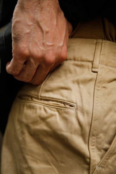 ザ リアルマッコイズ MP23102 TROUSERS, COTTON, KHAKI, 1941