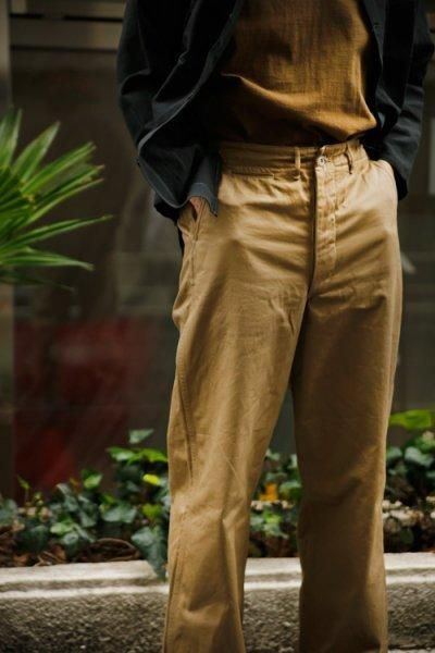 ザ リアルマッコイズ MP23102 TROUSERS, COTTON, KHAKI, 1941 ザ リアルマッコイズ MP23102 TROUSERS, COTTON, KHAKI, 1941