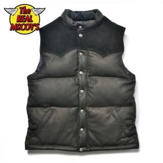  ꥢޥå MJ22119 DEERSKIN DOWN VEST ǥ ٥ THE REAL McCOY'S 2024ǯ