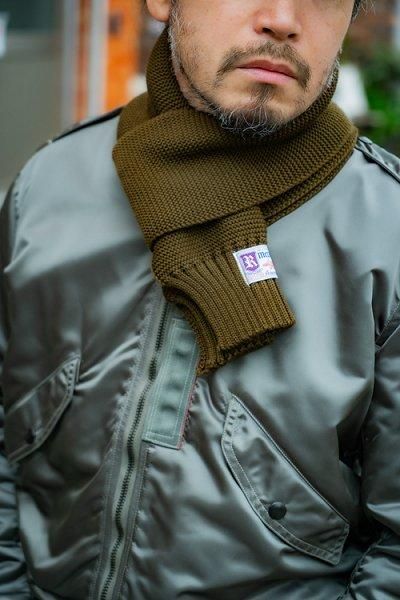 ザ リアルマッコイズ MA24103 SCARF, WOOL-KNIT ウールマフラー ザ リアルマッコイズ MA24103 SCARF, WOOL-KNIT ウールマフラー