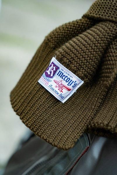 ザ リアルマッコイズ MA24103 SCARF, WOOL-KNIT ウールマフラー ザ リアルマッコイズ MA24103 SCARF, WOOL-KNIT ウールマフラー
