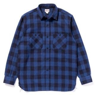 [T] ꥢޥå MS24102 8HU TWISTED-YARN BUFFALO CHECK FLANNEL SHIRT THE REAL McCOY'S 2024ǯ
