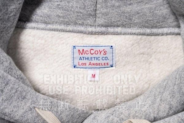 ザ リアルマッコイズ MC24114 10 OZ. LOOPWHEEL HOODED