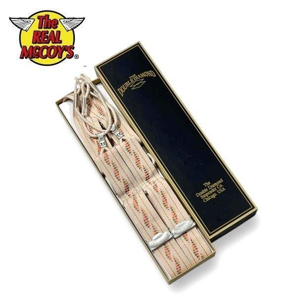 ザ リアルマッコイズ MA24106 DOUBLE DIAMOND SPRING SUSPENDERS ザ リアルマッコイズ MA24106 DOUBLE DIAMOND SPRING SUSPENDERS