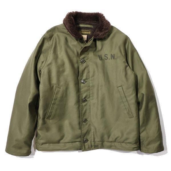 クッシュマン 21390 N-1 DECK JACKET OLIVE デッキジャケット クッシュマン 21390 N-1 DECK JACKET OLIVE デッキジャケット
