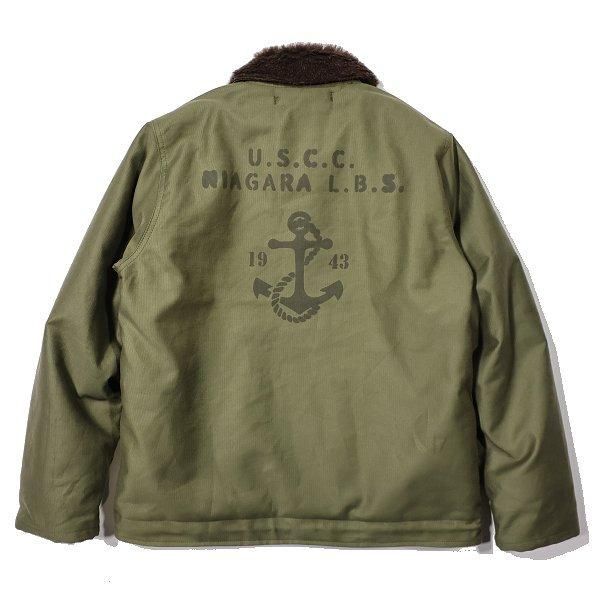 クッシュマン 21390 N-1 DECK JACKET OLIVE デッキジャケット クッシュマン 21390 N-1 DECK JACKET OLIVE デッキジャケット