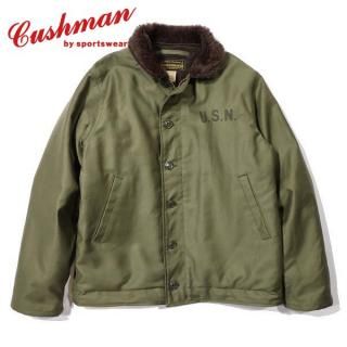 åޥ 21390 N-1 DECK JACKET OLIVE ǥå㥱å ߥ꥿꡼ CUSHMAN 2024ǯ