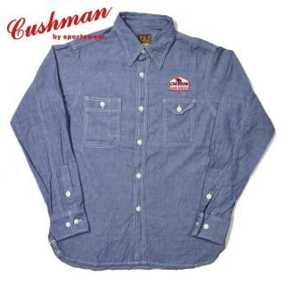 åޥ 25590 CHAMBRAY CAR CLUB SHIRTS ֥졼   Ĺµ CUSHMAN 2024ǯ߿