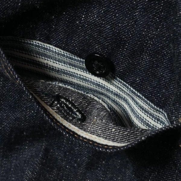 GREENEBAUM Overalls ダークブルー デニムシャツ ウエアハウス GREENEBAUM 2213 1880 HEAVY LEATHER BOUND JUMPER