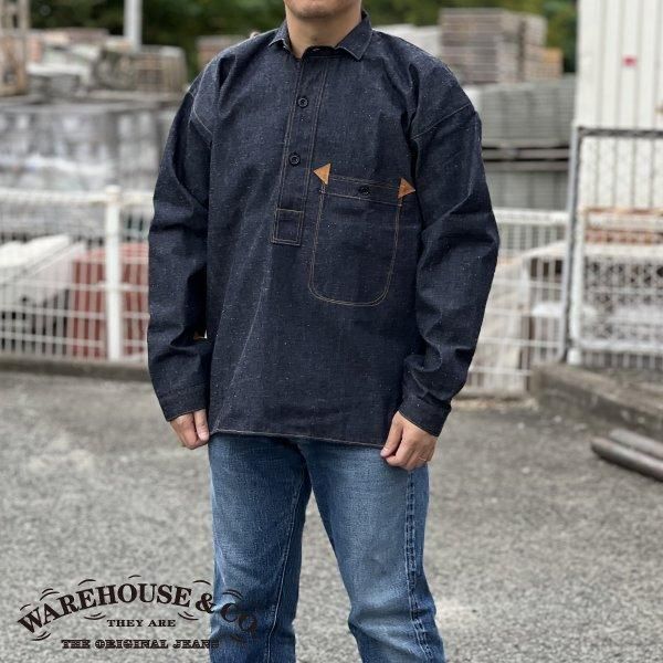 ウエアハウス GREENEBAUM 2213 1880 HEAVY LEATHER BOUND JUMPER