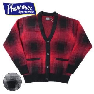 ե 24W-PONC1 ֥졼å ˥åȥǥ OMBRE CHECK KNIT CARDIGAN PHERROWS 2024ǯ߿