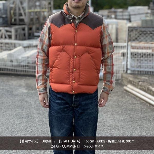 ウエアハウス×ロッキーマウンテン NYLON DOWN VEST ナイロン ウエアハウス×ロッキーマウンテン NYLON DOWN VEST ナイロン