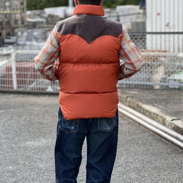 ウエアハウス×ロッキーマウンテン NYLON DOWN VEST ナイロン ウエアハウス×ロッキーマウンテン NYLON DOWN VEST ナイロン