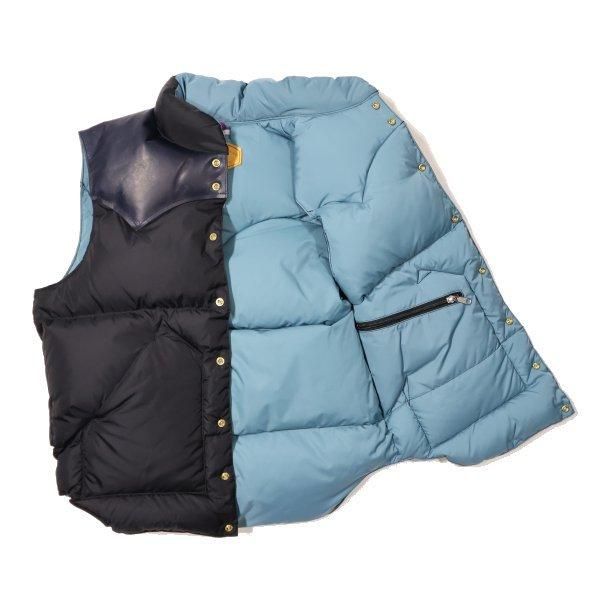 ウエアハウス×ロッキーマウンテン NYLON DOWN VEST ナイロン ウエアハウス×ロッキーマウンテン NYLON DOWN VEST ナイロン