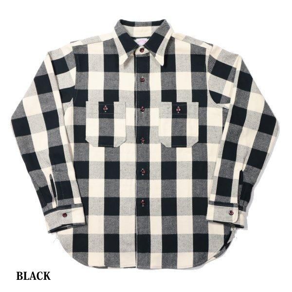 ウエアハウス 3104 A柄 FLANNEL SHIRTS フランネルシャツ 長袖 