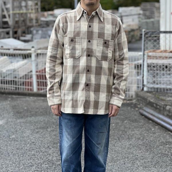 【WAREHOUSE】 ウエアハウス フランネルワークシャツ 長袖シャツ (L) 楽天市場】ウェアハウス WAREHOUSE フランネル シャツ 長袖 チン