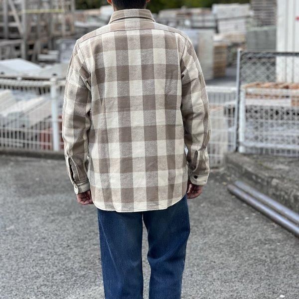 ウエアハウス 3104 A柄 FLANNEL SHIRTS フランネルシャツ 長袖