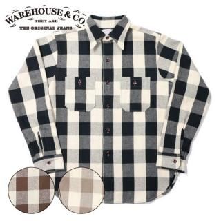 ϥ 3104 A FLANNEL SHIRTS եͥ륷 Ĺµ WAREHOUSE 2024ǯ߿