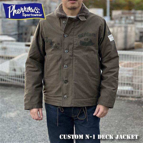 フェローズ 24W-P.N-1 DECO CUSTOM N-1 DECK JACKET カスタム フェローズ 24W-P.N-1 DECO CUSTOM N-1 DECK JACKET カスタム