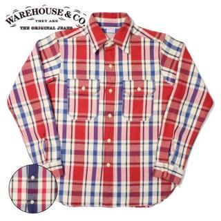ϥ 3104 D FLANNEL SHIRTS եͥ륷 Ĺµ WAREHOUSE 2024ǯ߿
