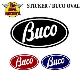 [ͥݥ200] ꥢޥå MW25003 STICKER / BUCO OVAL ֥ƥå THE REAL McCOY'S 2024ǯ