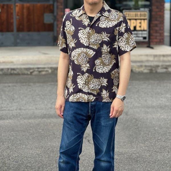 50s Atomic Printed Hawaiian Shirt For Men Shirt100% Cotton Shirt