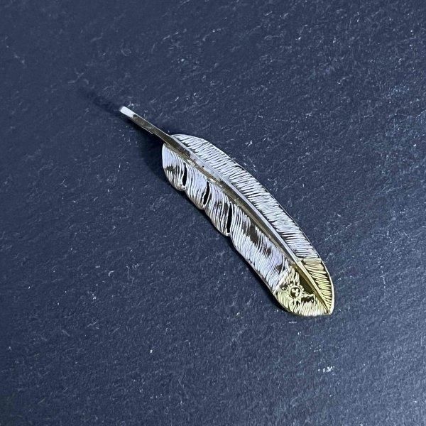 ファーストアローズ K18付 先金フェザー(L)ペンダントヘッド P-474R