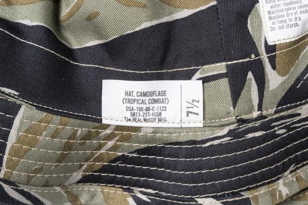 予約商品]ザ リアルマッコイズ MA25002 TIGER BOONIE HAT