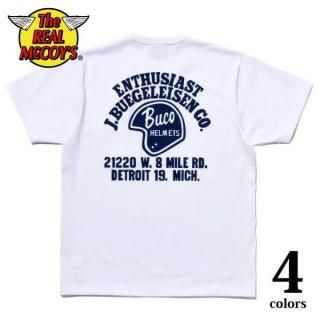 <img class='new_mark_img1' src='https://img.shop-pro.jp/img/new/icons14.gif' style='border:none;display:inline;margin:0px;padding:0px;width:auto;' />[一部予約商品]ザ リアルマッコイズ BC25005 BUCO TEE / ENTHUSIAST 半袖Tシャツ THE REAL McCOY'S 2025年