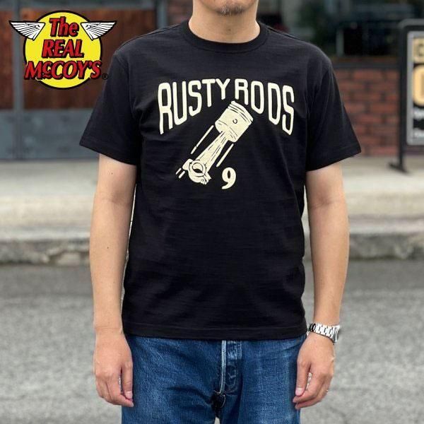 THE REAL McCOY'S 冒険王 MONSTER ROD Tシャツ THE REAL McCOY´S 冒険王 MONSTER ROD Tシャツ