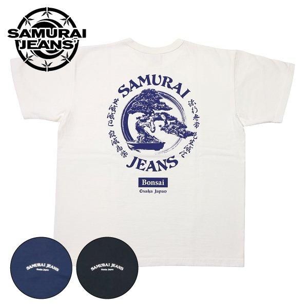 ネコポス送料200円 サムライジーンズ SJST25-104 プリントTシャツ 半袖