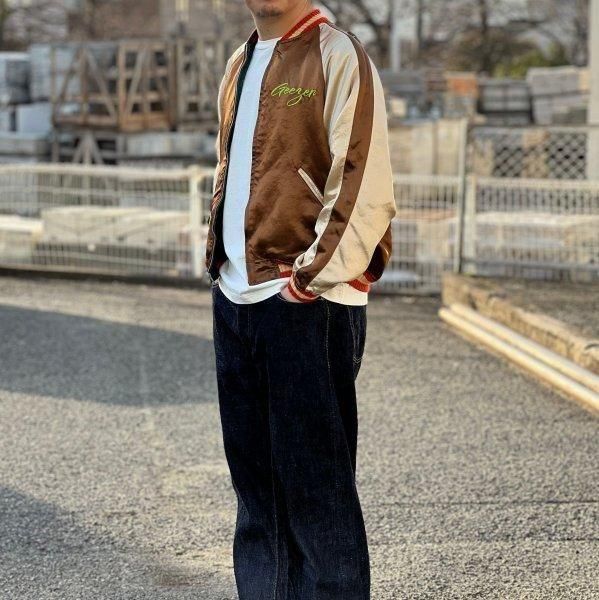 フルカウント 2094 SKAJAN HAWK & DRAGON スカジャン スーベニア