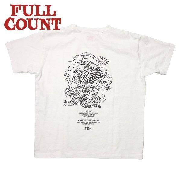 フルカウント 5500PT-15 TIGER & DRAGON プリントTシャツ FULLCOUNT