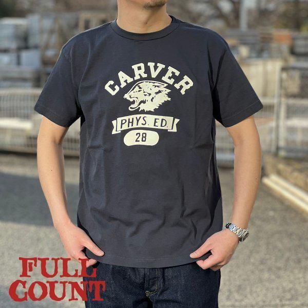 フルカウント 5500PT-12 CARVER プリントTシャツ FULLCOUNT 2025年春夏