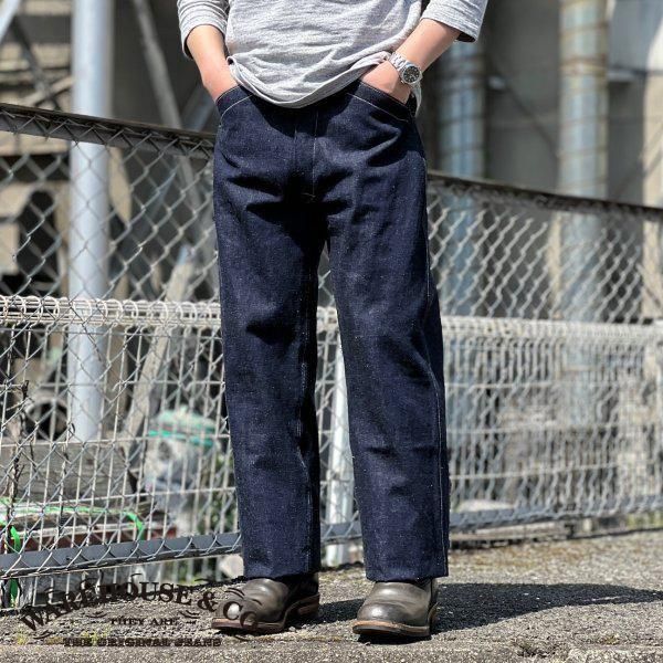 ウエアハウス　アンチフリーズ　デニム ウエアハウス 1234 1920'S FREE LAND WAIST OVERALL デニム