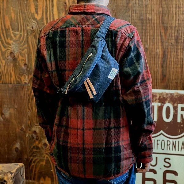 ウエス WB-1 デニム ウエストバッグ ショルダーバッグ DENIM WAIST