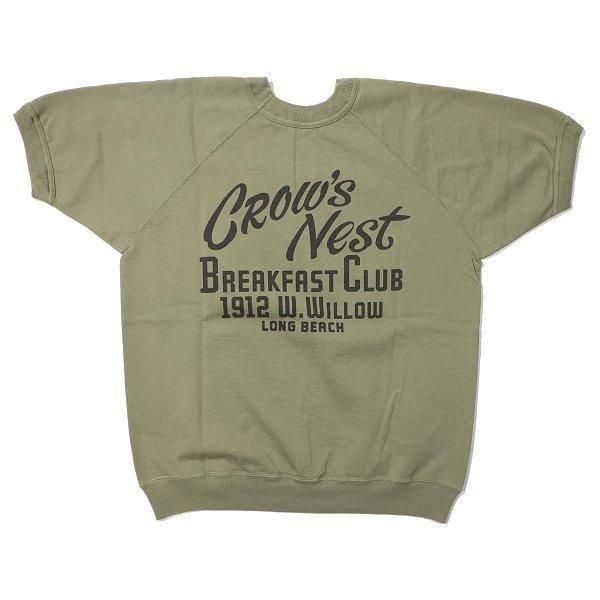 WAREHOUSE & CO. Lot 4104 CROW’S 半袖スウェット ウエアハウス | WAREHOUSE [4104] セコハン 半袖 スウェット