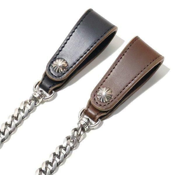 インセプション IPC-09SVC CONCHO HORSE BUTT LEATHER BRASS CHAIN