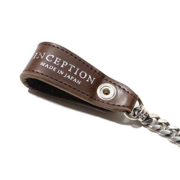 オーパス インセプション  IPC-09 ホースバット ウォレットチェーン 茶芯 インセプション IPC-09 HORSE BUTT LEATHER BRASS CHAIN SILVER