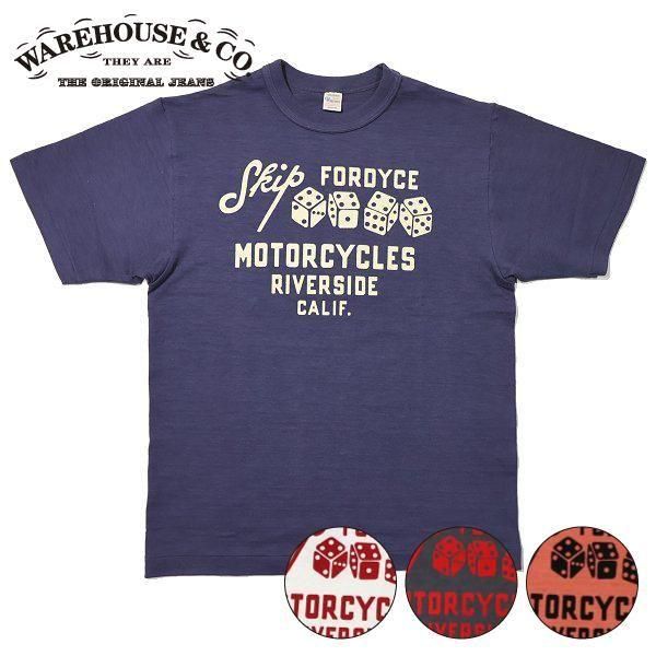 WAREHOUSE 4601 Tシャツ JELADO FULLCOUNT にも WAREHOUSE ウエアハウス tシャツ Lot 4601 SKIP 半袖プリントT
