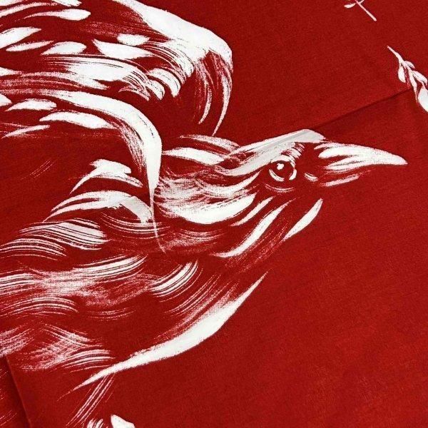 ネコポス送料200円 サムライジーンズ SJ-BANDANA-02 八咫烏柄