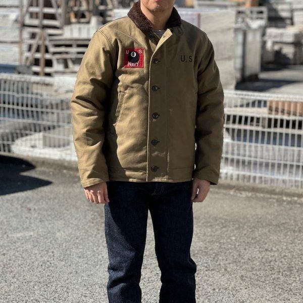ザ リアルマッコイズ MJ25110 N-1 DECK JACKET (KHAKI) / 8TH BEACH BN