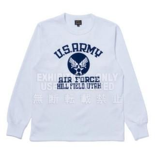 <img class='new_mark_img1' src='https://img.shop-pro.jp/img/new/icons14.gif' style='border:none;display:inline;margin:0px;padding:0px;width:auto;' />[予約商品]ザ リアルマッコイズ MC25124 MILITARY L/S TEE / U.S. ARMY AIR FORCE, HILL FIELD THE REAL McCOY'S 2025年