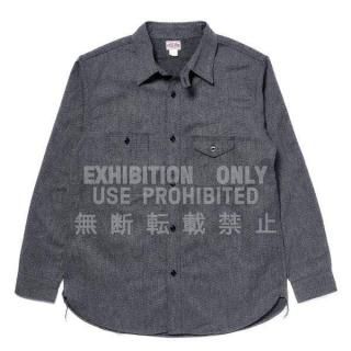 <img class='new_mark_img1' src='https://img.shop-pro.jp/img/new/icons14.gif' style='border:none;display:inline;margin:0px;padding:0px;width:auto;' />[ͽ] ꥢޥå MS25109 8HU CIGARETTE POCKET MOCK-TWIST CHAMBRAY WORK SHIRT THE REAL McCOY'S 2025ǯ