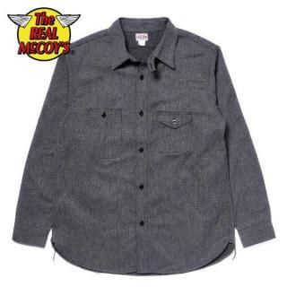 <img class='new_mark_img1' src='https://img.shop-pro.jp/img/new/icons14.gif' style='border:none;display:inline;margin:0px;padding:0px;width:auto;' /> ꥢޥå MS25109 8HU CIGARETTE POCKET MOCK-TWIST CHAMBRAY WORK SHIRT THE REAL McCOY'S 2025ǯ