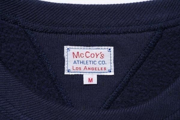 一部予約商品]ザ リアルマッコイズ MC24113 10 OZ. LOOPWHEEL CREWNECK