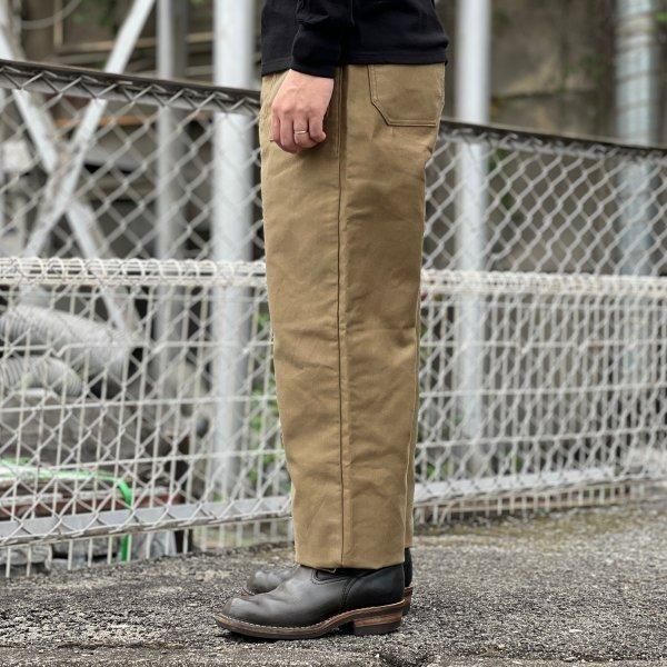 ザリアルマッコイズ　パンツ　ブラウン ザ リアルマッコイズ MP25103 U.S.N. N-1 TROUSERS MODIFY
