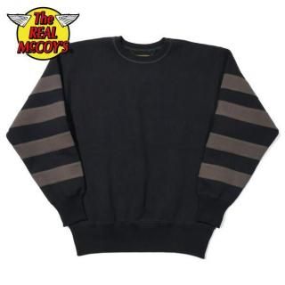 <img class='new_mark_img1' src='https://img.shop-pro.jp/img/new/icons14.gif' style='border:none;display:inline;margin:0px;padding:0px;width:auto;' /> ꥢޥå BC25101 BUCO STRIPED-SLEEVE SWEATSHIRT µܡ å å THE REAL McCOY'S 2025ǯ